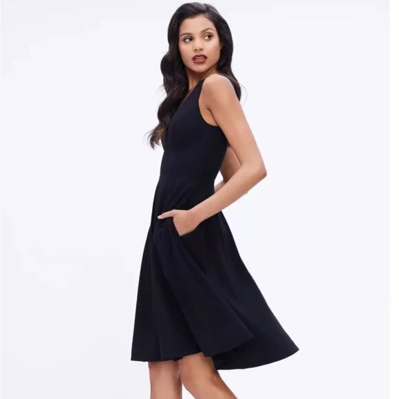 Dress the Population Black Midi Dress - Picture 2 of 11